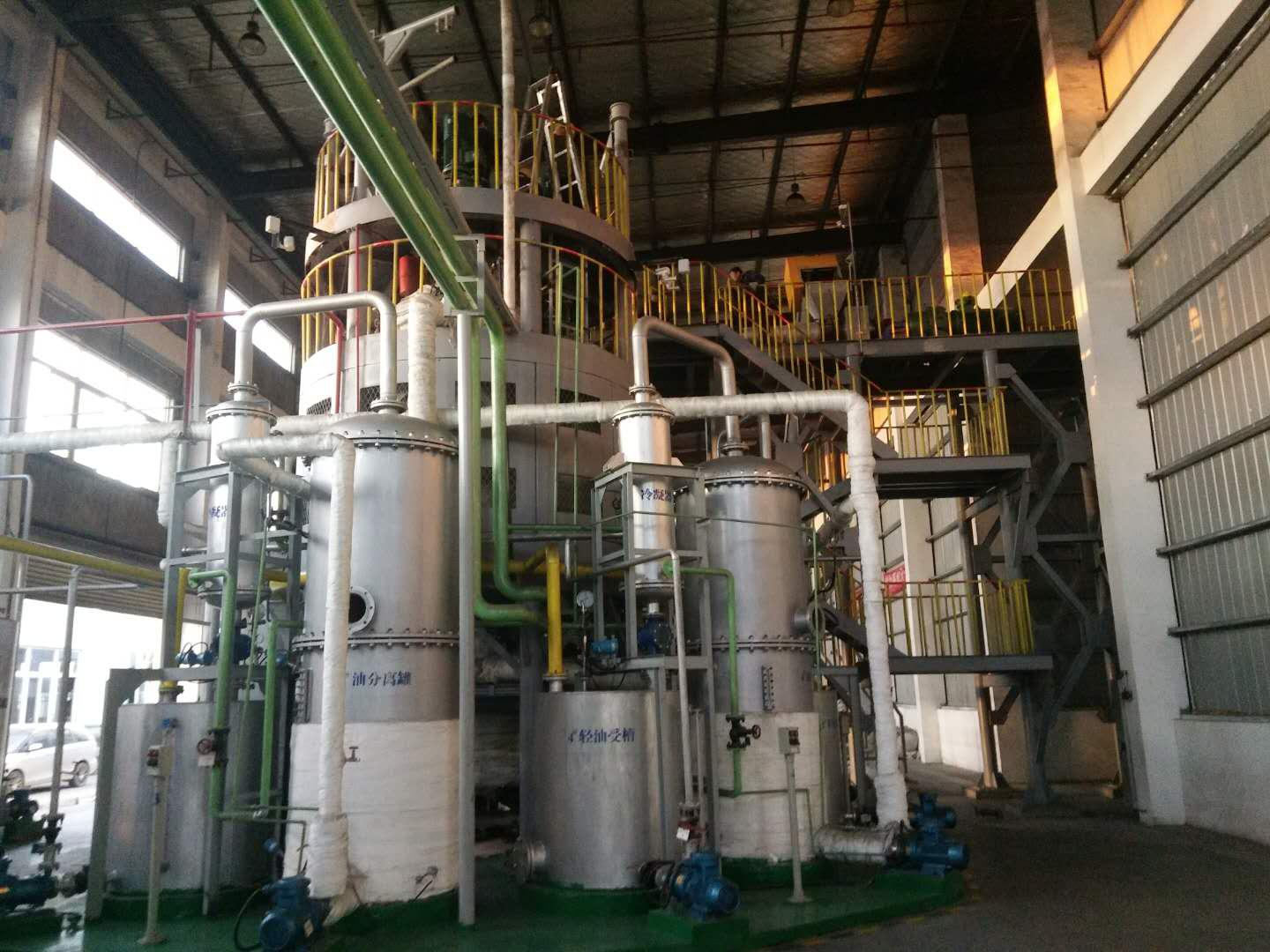 變廢為寶，廢輪胎電磁加熱煉油案例